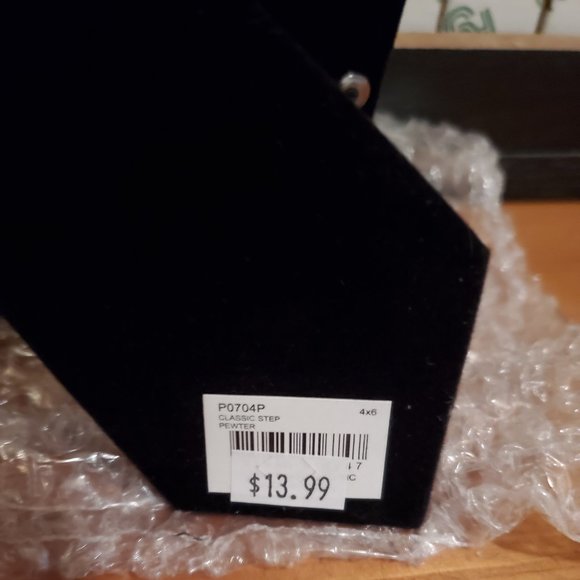 Dennis Daniels Pewter Classic Step 4"x6" Photo Frame #P0704P New in Box - Picture 3 of 3